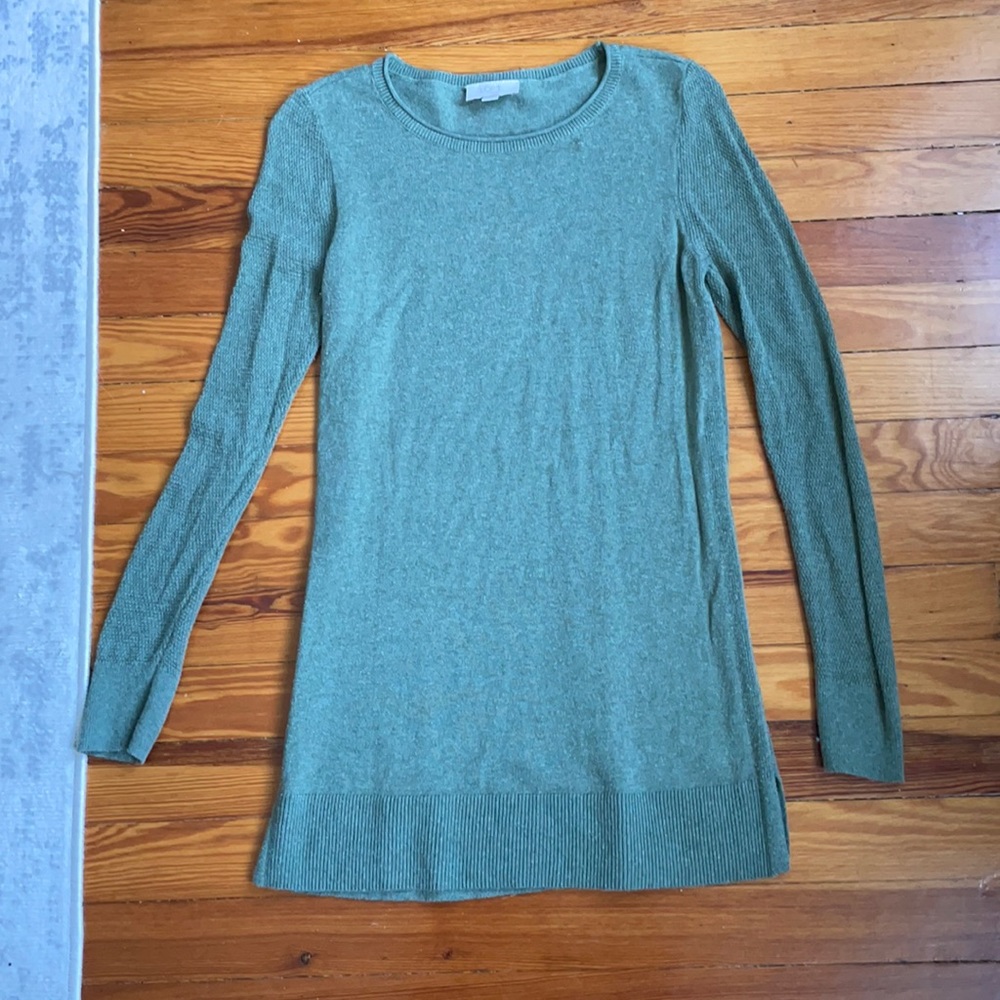 Green sweater